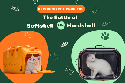 Decoding Pet Carriers: The Battle of Hardshell vs Softshell