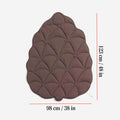 Pinecone Brown：38*48 in