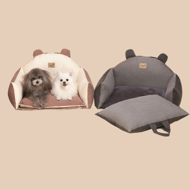 DriveNest" Ultimate Pet Car Cushion