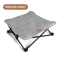 Gray Big Grain Leather