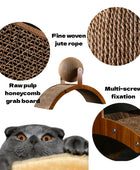 Natural Sisal Cat Scratching Board with Ball