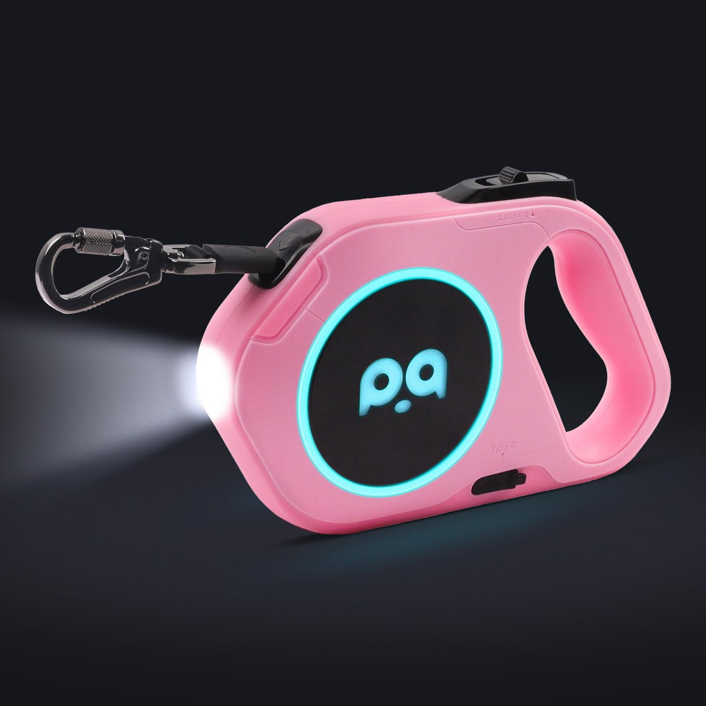 Retractable Dog Leash with LED Light