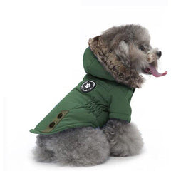 Windproof Reversible Dog Down Jacket