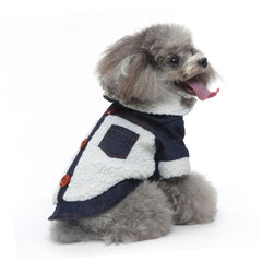 Winter Small Dog Plaid Jacket