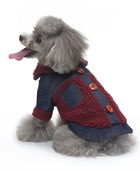 Winter Small Dog Plaid Jacket
