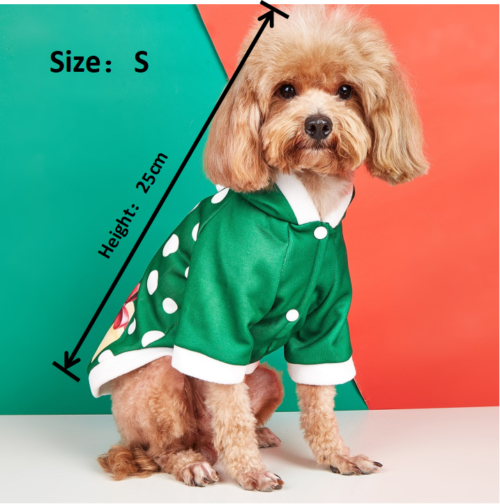 Xmas Pet Clothes for Small Medium Dogs