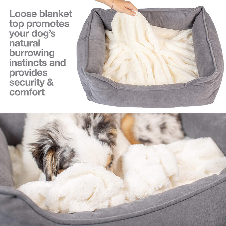 Anti-Anxiety Loose Blanket Pet Bed