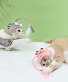 Cat Hats with Interactive Self-Service Toy