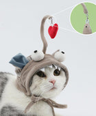 Cat Hats with Interactive Self-Service Toy