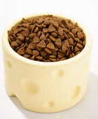 Ceramic Cheese Pet Bowl