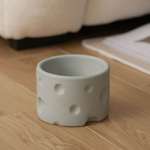 Ceramic Cheese Pet Bowl