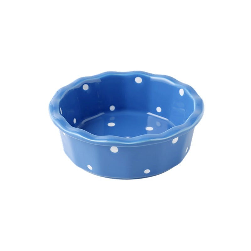 Ceramic Cute Cervical Spine pet Bowl