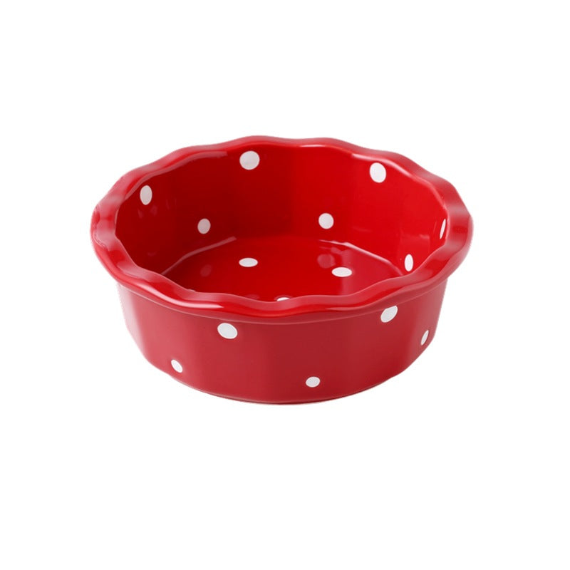 Ceramic Cute Cervical Spine pet Bowl