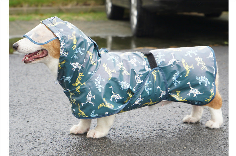 Dog Waterproof Outdoor Raincoat