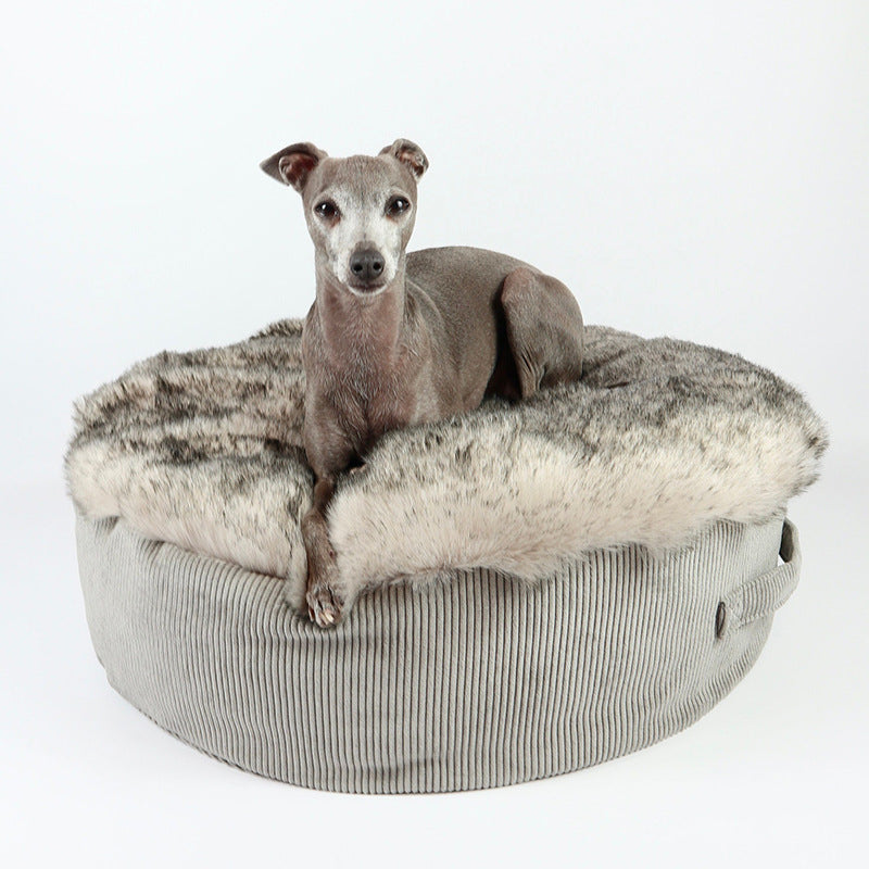 Dual-Sided Orthopedic Dog Cushion