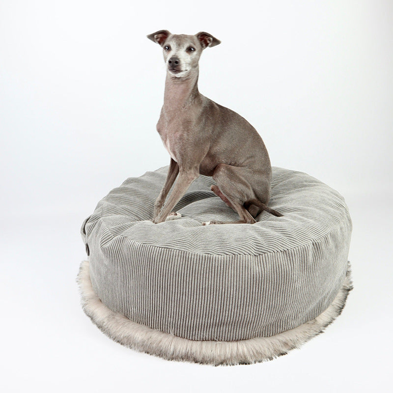 Dual-Sided Orthopedic Dog Cushion