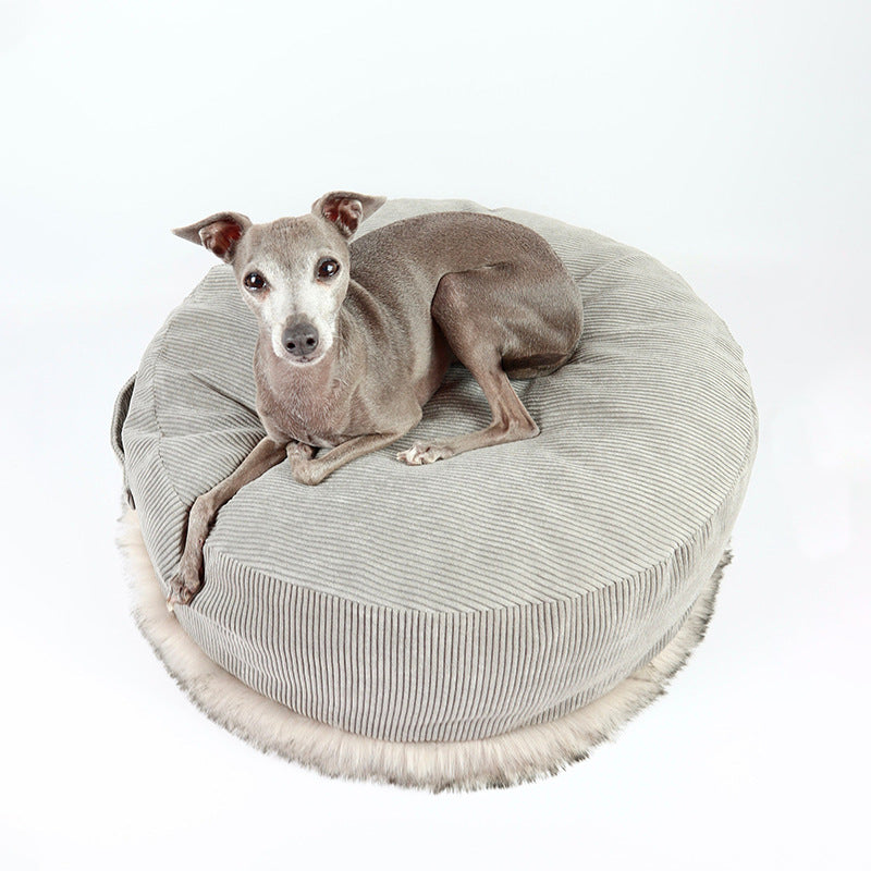 Dual-Sided Orthopedic Dog Cushion