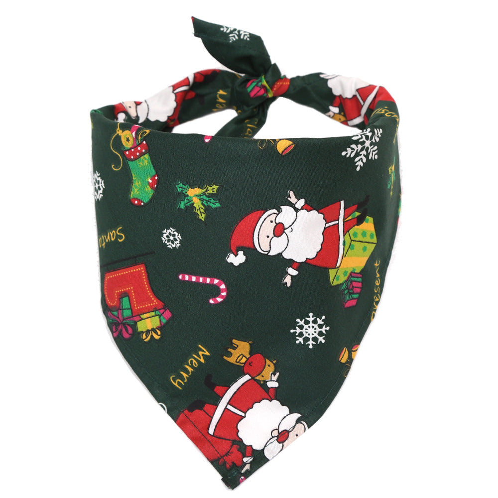 Large Pet Bandana For Christmas