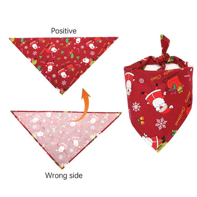 Large Pet Bandana For Christmas