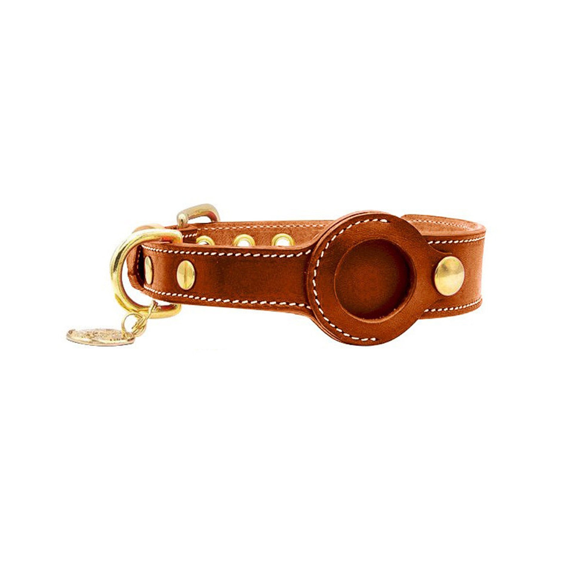 Leather AirTag Pet Collar