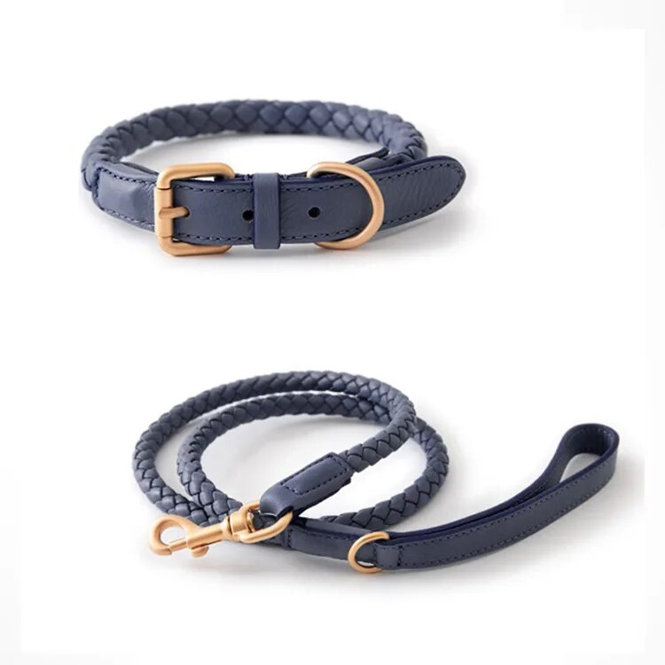 Luxury Leather Dog Collar