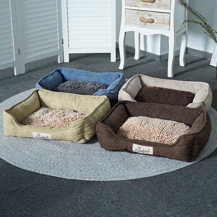 Mop Fabric Pet Comfort Bed