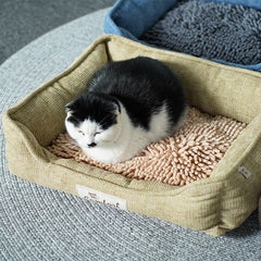 Mop Fabric Pet Comfort Bed