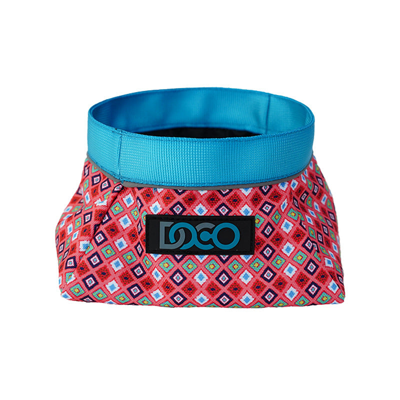 Nylon Magnetic Portable Pet Bowl