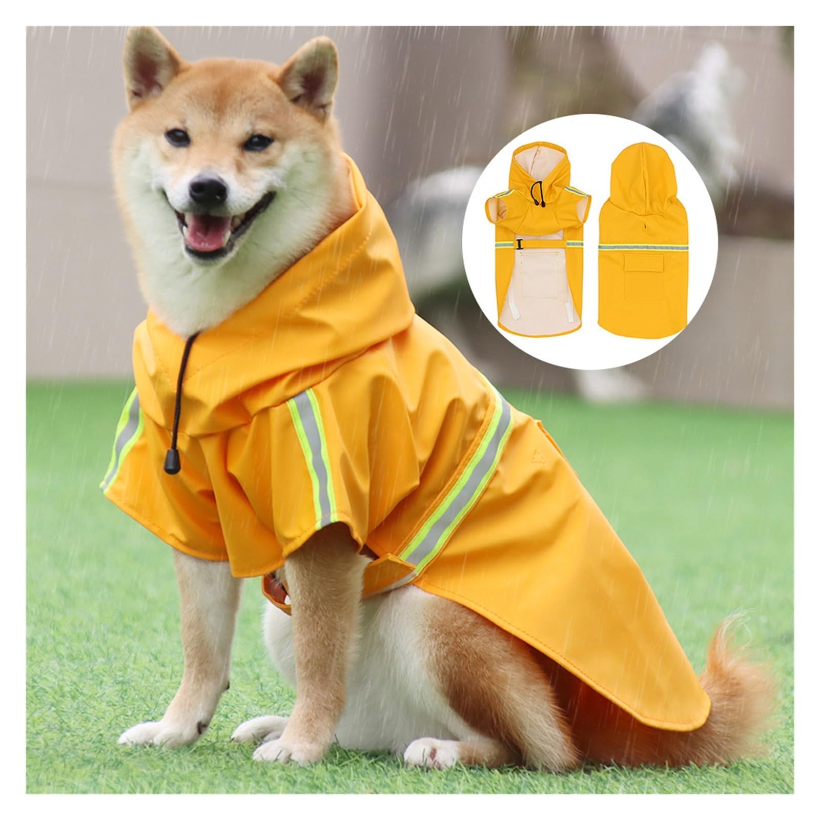 Reflective Pet Poncho