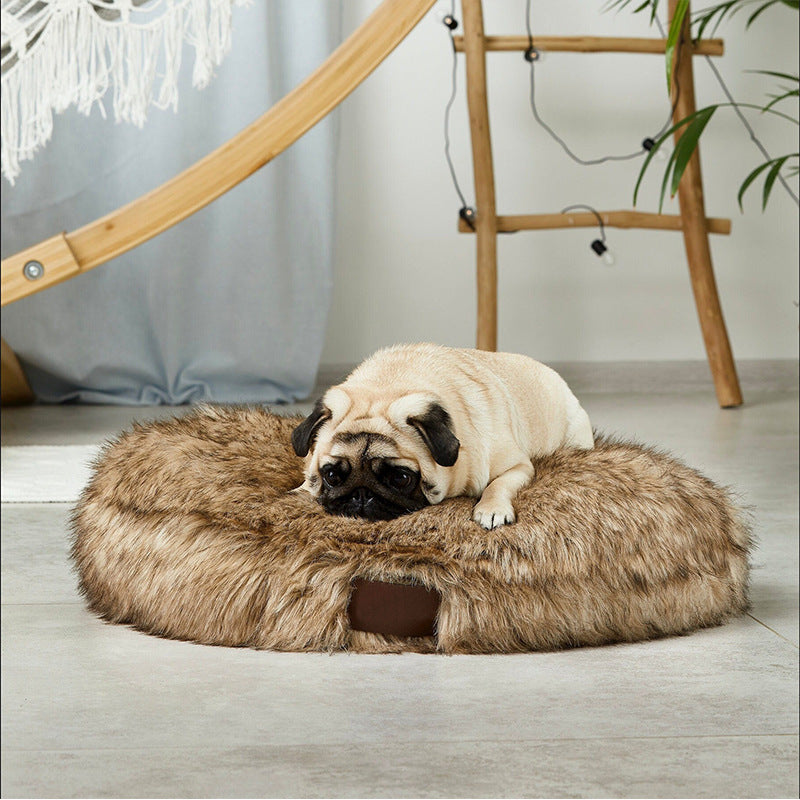 Fur Orthopedic Pet Bed