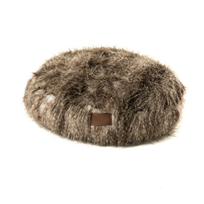 Fur Orthopedic Pet Bed