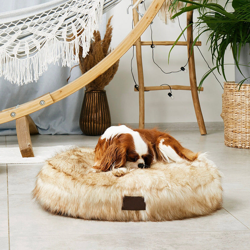 Fur Orthopedic Pet Bed