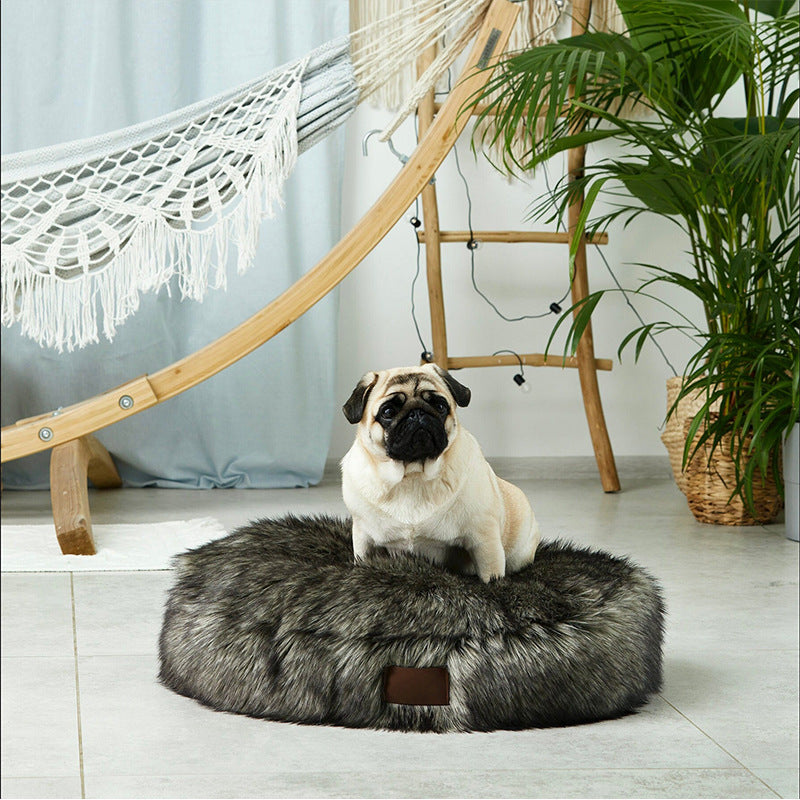 Fur Orthopedic Pet Bed