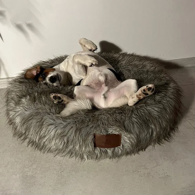 Fur Orthopedic Pet Bed