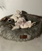 Fur Orthopedic Pet Bed