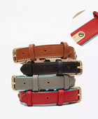 Soft Genuine Leather Dog Collar