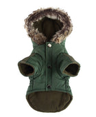 Windproof Reversible Dog Down Jacket