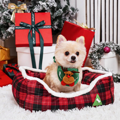 Winter Festive Pet Sofa