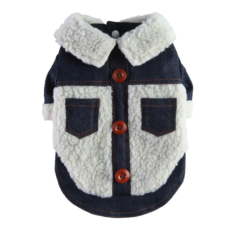 Winter Small Dog Plaid Jacket