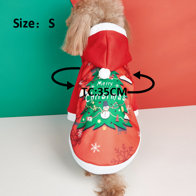 Xmas Pet Clothes for Small Medium Dogs